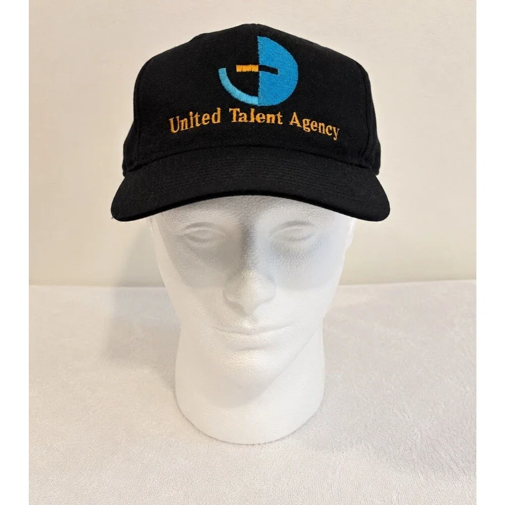 Vintage UTA United Talent Agency Staff Snapback Hat SportsCap Hollywood Cap